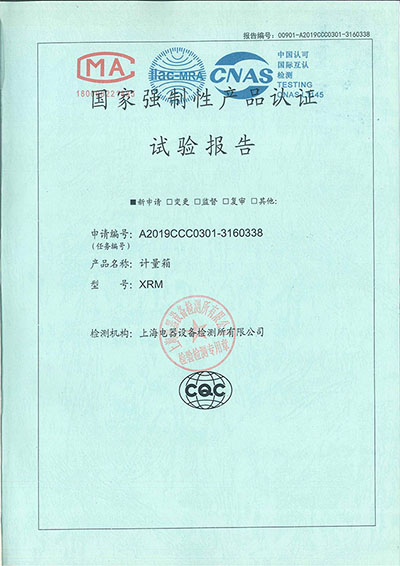试验报告