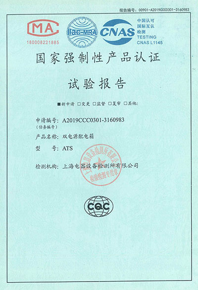 试验报告