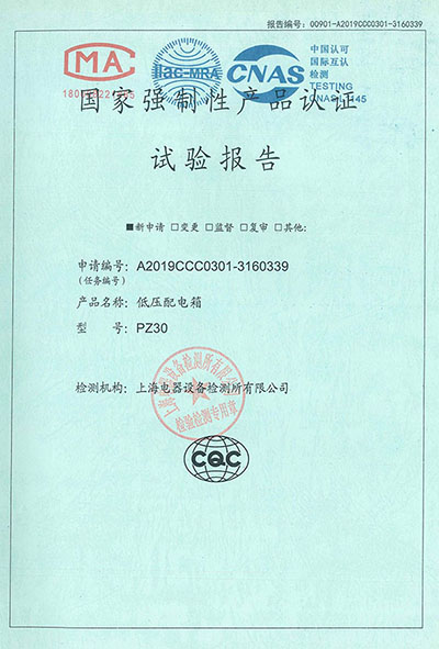 试验报告